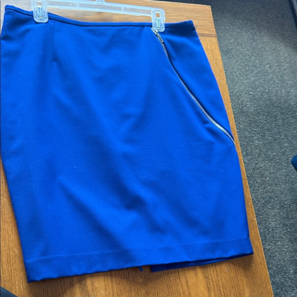 Calvin Klein cobalt Blue Pencil Skirt size 12